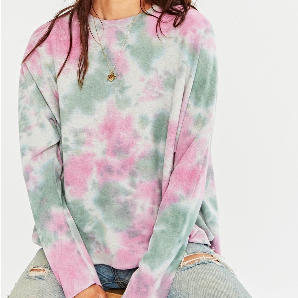 Project Social T Gotta Tell You Tie Dye Pullover